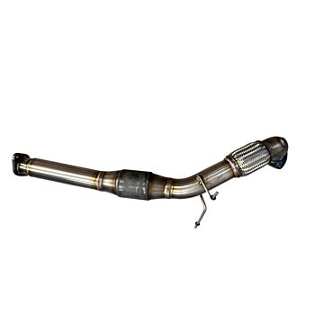 3 Inch Downpipe RVS met Racecat Volvo S60 - V70 - XC70 Turbo AWD