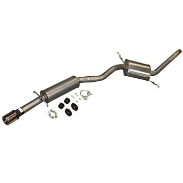 RVS Sportuitlaatsysteem Catback Volvo 850 - V70 - S70 zonder Turbo  I 2.0  2.3  2.4  2.5 (10v/20v)