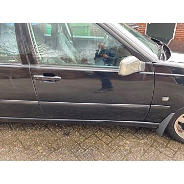deur portier rechts voor volvo V70 zwart 019 passagierskant