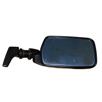Volvo Spiegel 240+260 handmatig verstelbaar rechts compleet met handle1980+ Volvo onderdeel nr 1255681U gebruikt