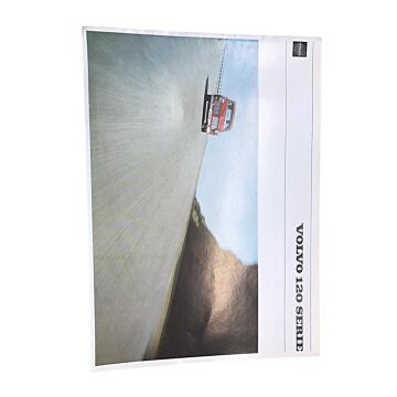 reclamefolder Vintage - Volvo 120 serie