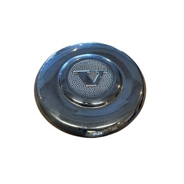 Wieldop Volvo, Enkel, Naafdop, Naafkap, Wheel Cover, Hub Cap, Original Volvo, Volvo 240 Serie, 242, 244, 245 1975-1984, Gebruikt, Used