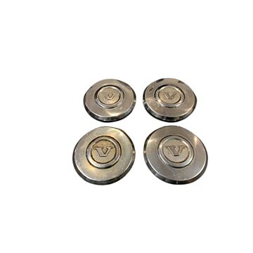 Wieldop Volvo, Set 4 stuks, Naafdop, Naafkap, Wheel Cover, Hub Cap, Original Volvo, Volvo 240 Serie, 242, 244, 245 1975-1984, Gebruikt, Used